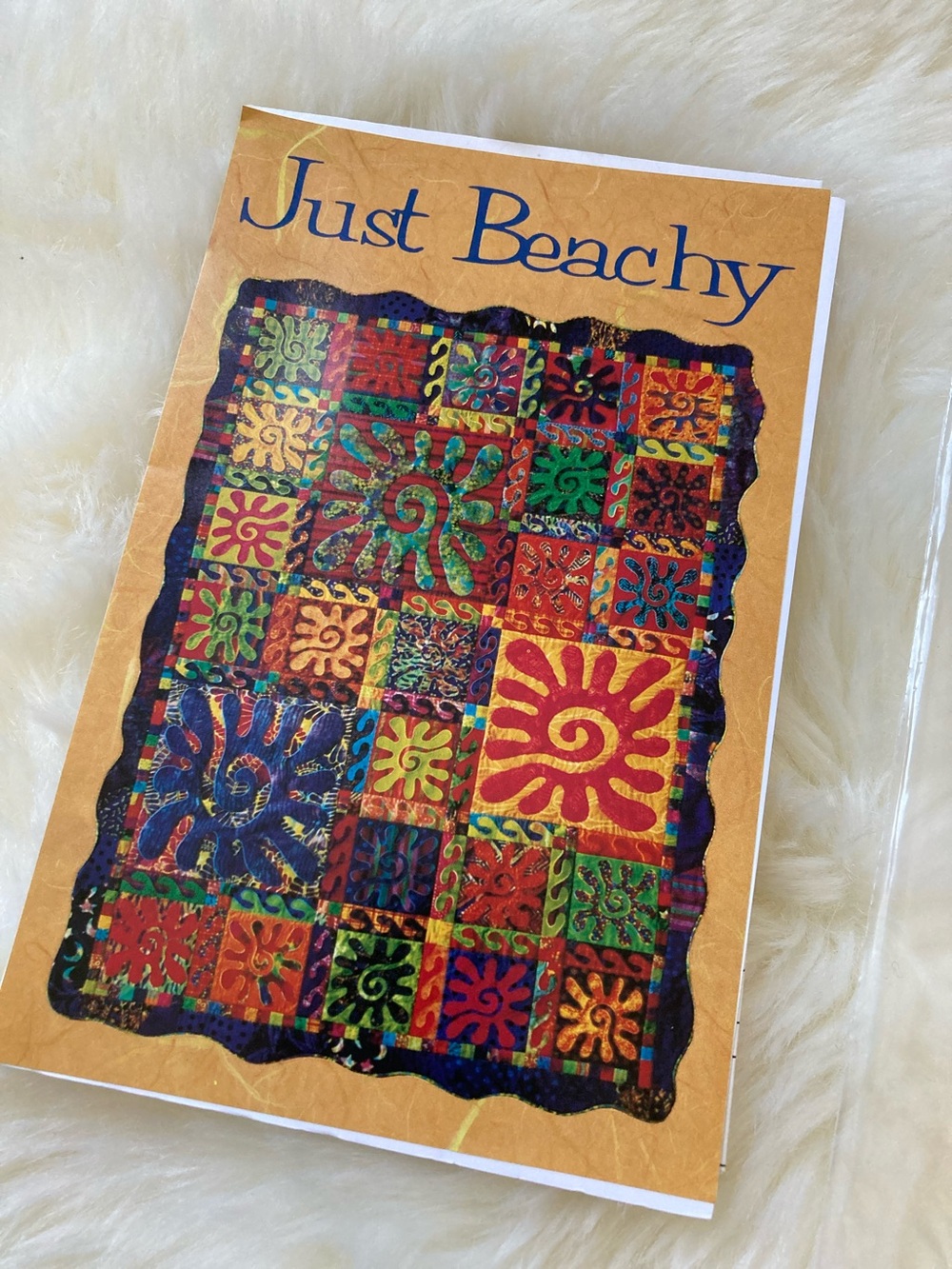 NIP Just Beachy Karen K Stone fusible appliqué pattern
